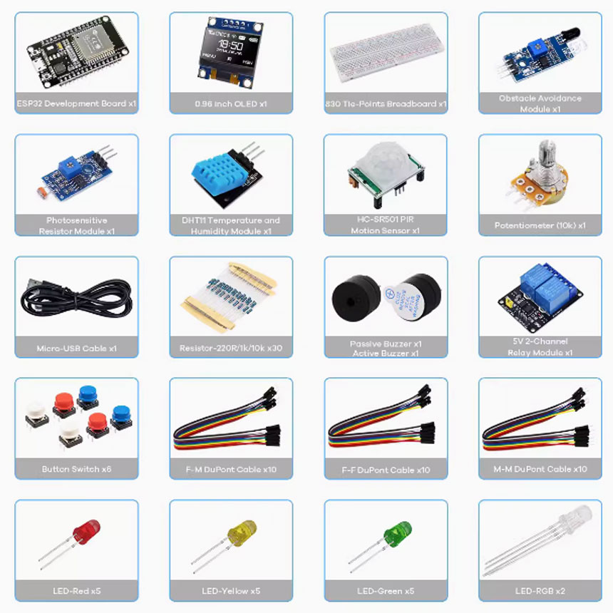 Creator Kit for  Projects Star - đánh giá và giá Breadboard 400 Point
