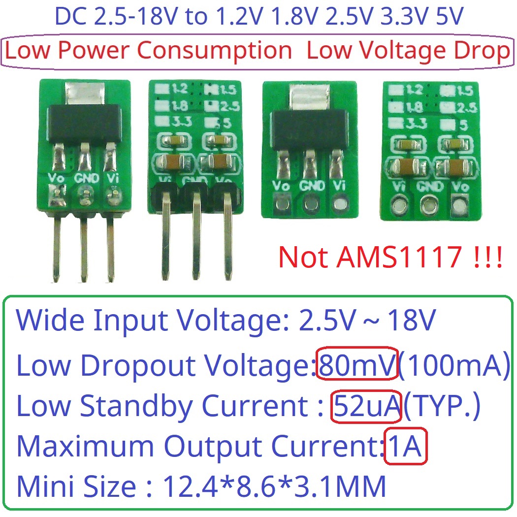 For Arduiuo ESP32 Tiny Out 1A  - đánh giá và giá Esp32 Step Down Buck