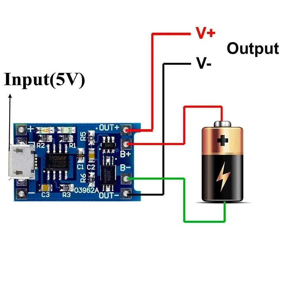 1-20PCS Type-c/Micro/Mini USB  - đánh giá và giá Li Ion Charger Module