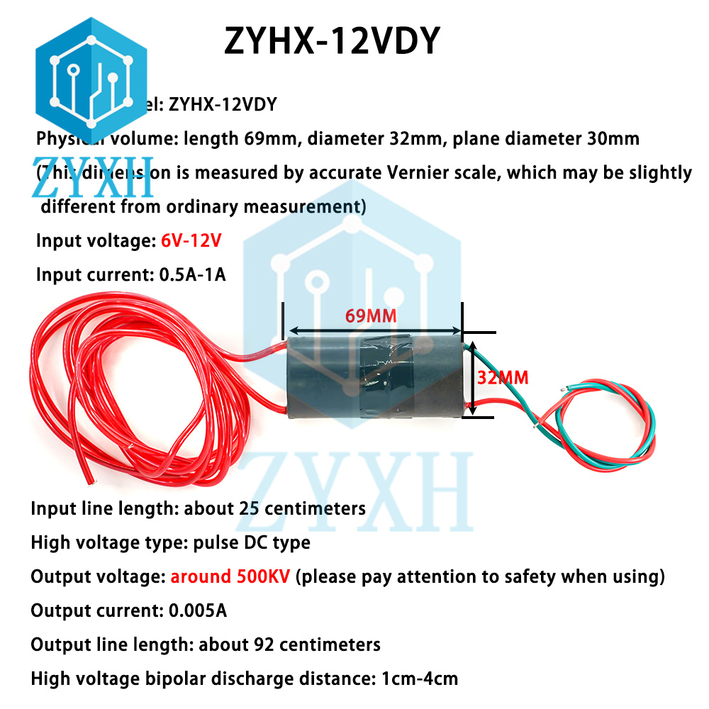 High Voltage Generator 3.7V-7. - đánh giá và giá Boost Converter