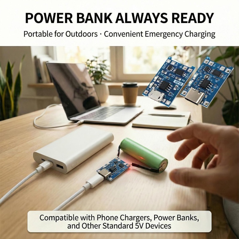 5V 3A Micro/Type-c/Mini 18650  - đánh giá và giá Li Ion Charger Module