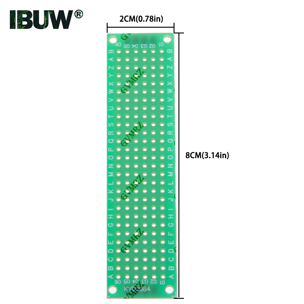 Single Sided Green PCB Prototy - đánh giá và giá Perfboard