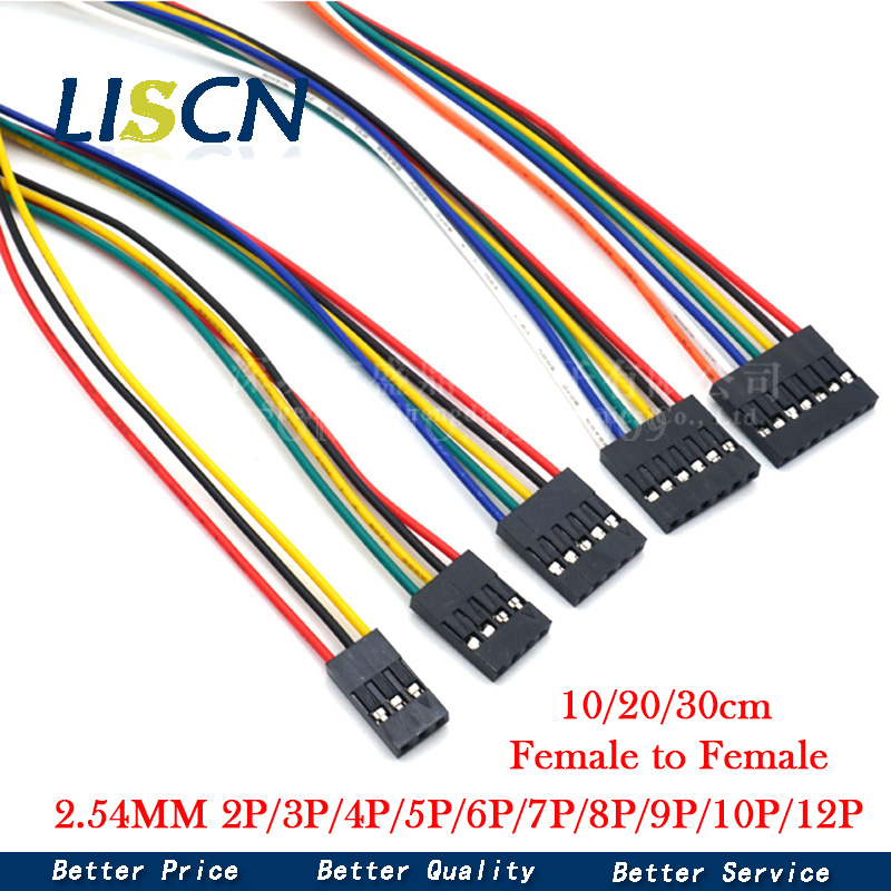 Bộ 5 Dây 2.54 2.54MM Dupont Dò - đánh giá và giá Jumper Wire Kit