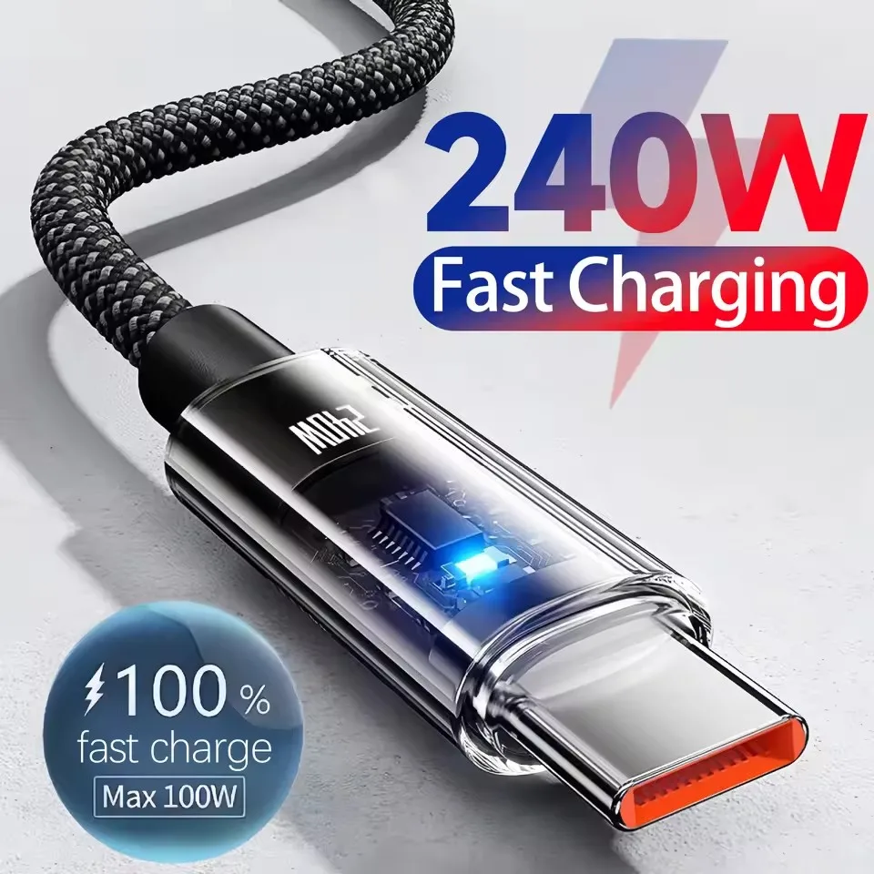 240W Nylon USB Type C Super Fa - đánh giá và giá Usb C Cable