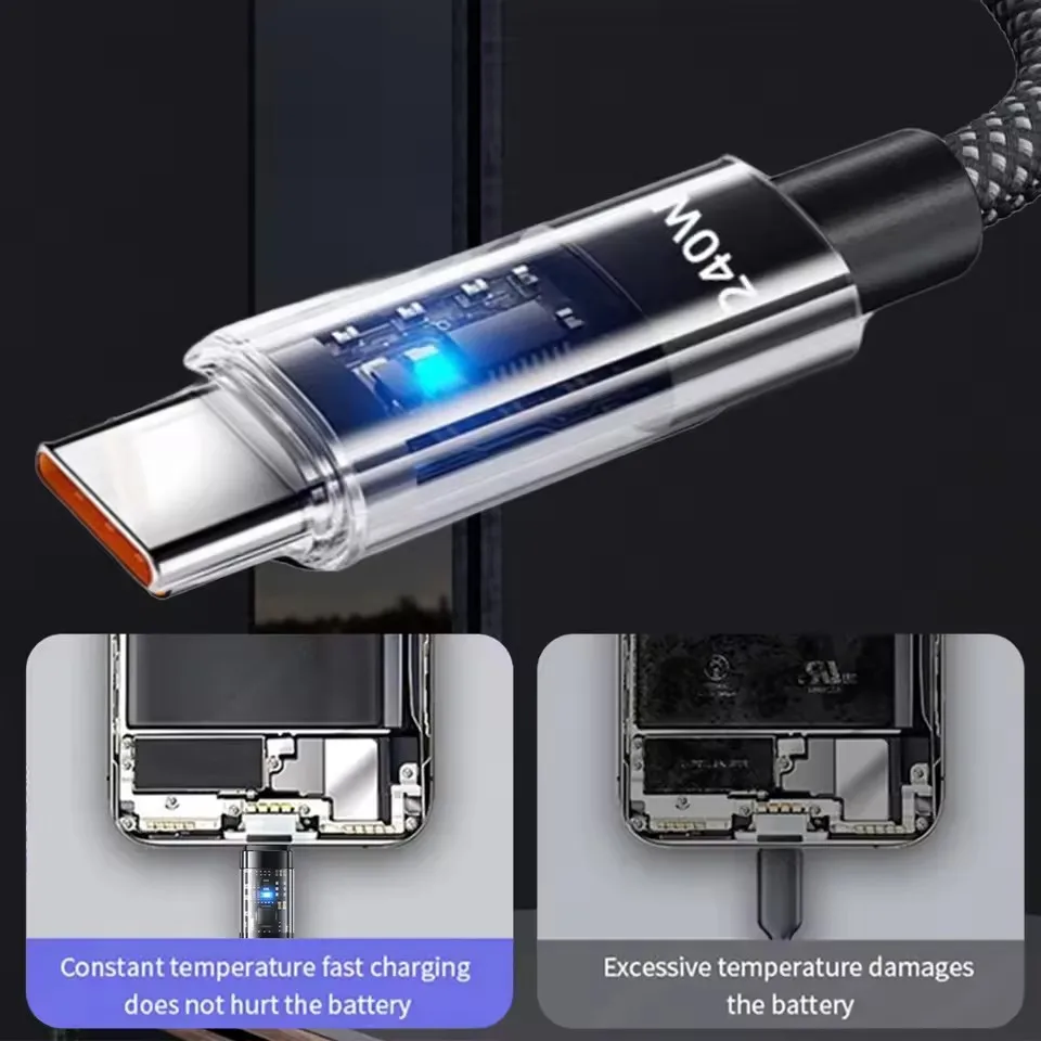 240W Nylon USB Type C Super Fa - đánh giá và giá Usb C Cable
