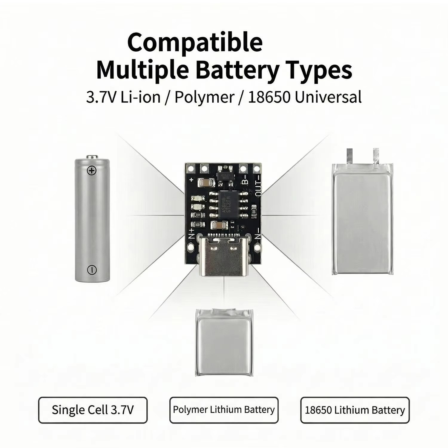1-20Pcs TP4056 3.7V Lithium Ba - đánh giá và giá Usb C Cable