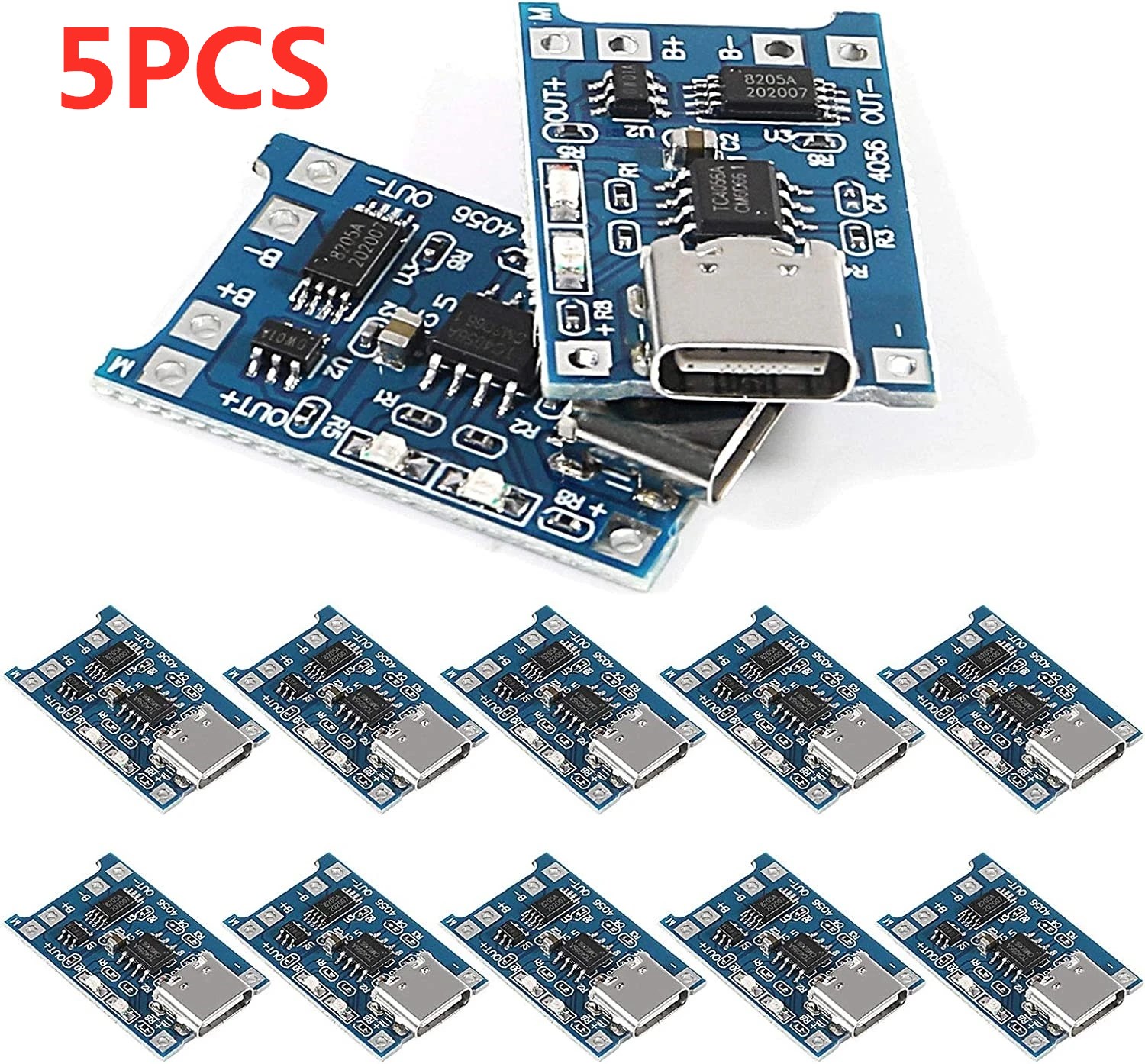 2/5PC Type-C Micro Mini 5V1A 1 - đánh giá và giá Li Ion Charger Module